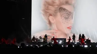 Kylie Minogue concert in  Singapore. Formula 1.  September 2016