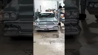 1958 Oldsmobile 98 - The Betty White. Great survivor car.