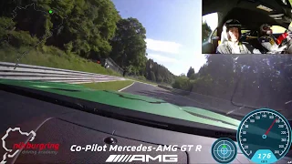 Mercedes-Benz AMG GTR at Nürburgring Co-Pilot Ride!