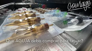 Qué AGUJA o CARTUCHO Comprar para TATUAR? Cartucho Correcto para tattoo