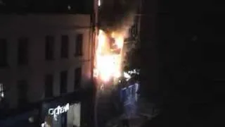 Cross Keys on fire (covent garden)