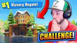 The 1 HOUSE CHALLENGE in Fortnite: Battle Royale!