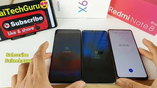 Honor 9x vs redmi note 8 pro reboot speedtest