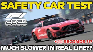 How Realistic Is The SPEED Of Safety Car In The F1 2021 Game?
