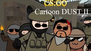 CS GO cartoon Dust2