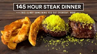 145-Hour Steak Dinner vs Basic Steak Dinner!