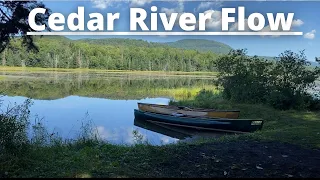 Cedar River Flow / Canoe camping in the Adirondacks / Campfire cooking