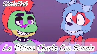 LA ÚLTIMA CHARLA CON BONNIE | FNAF SECURITY BREACH CómicDub Español latino