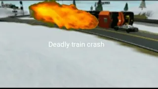 bnsf train crash (short film roblox)