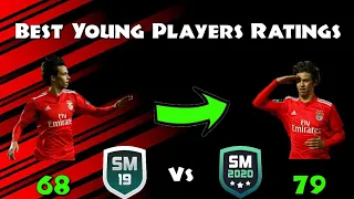 BEST YOUNG PLAYERS RATINGS (SM19 VS SM20)