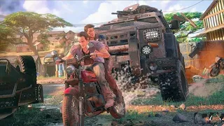 Uncharted 4 Thief's - End Best Chase Amazing In gameing History (PS5)