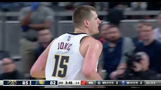 Nikola Jokic Bones Hyland two-man game