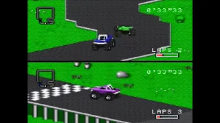 【序盤紹介プレイ】R.P.M.レーシング(SFC) LEVEL3クリアまで【R.P.M.Racing】