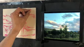 Evening sky demo