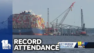 Baltimore Seafarers' Center cruise tours Key Bridge collapse site