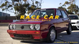 Building a Mk1 Golf 2.0l 8v in 12 Minutes! | 12 Months in 12 Minutes