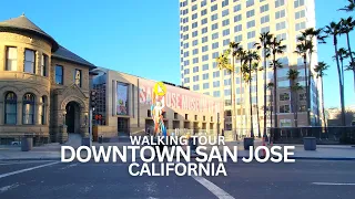 Exploring Downtown San Jose California USA Walking Tour #sanjose #downtownsanjose #sanjosecalifornia