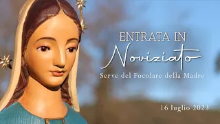 Entrata in noviziato delle Serve del Focolare della Madre