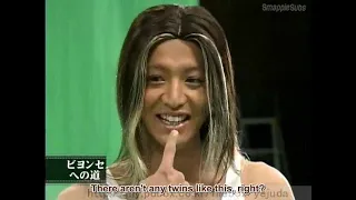 Kimura Takuya + Sanma Akashiya - Beyonce clip 2005 Santaku (eng sub)