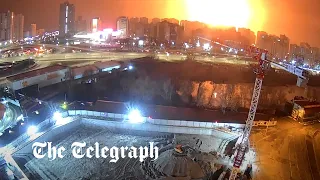 Explosions rattle Kyiv as Russia attacks Ukrainian capital