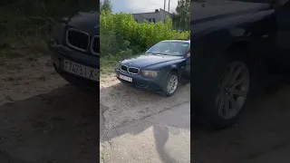 Старенькая bmw e65 2002 года