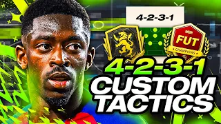 THE BEST 4-2-3-1 CUSTOM TACTICS IN FIFA 23! 🔥 FIFA 23 Ultimate Team