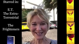 Dee Wallace gives a shout out to Mike Sims' books