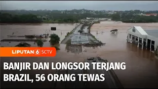 Kilas Mancanegara: Banjir dan Longsor Terjang Brazil, 56 Orang Tewas | Liputan 6