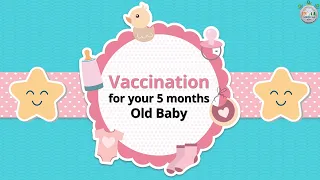 Vaccination for your 5 months old baby in Hindi