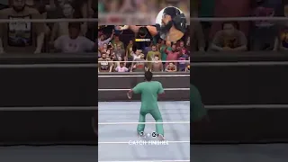 HOW DID I FORGET TO USE MY FINISHER 😑 WWE 2K22 #shorts #wwe2k22