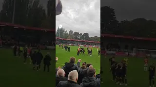 Bradford city fans at Salford 15/10/22 #shorts#bradfordcity