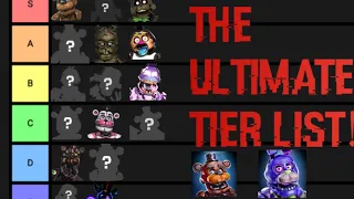 The ultimate FNAF AR/FORSAKEN AR tier list