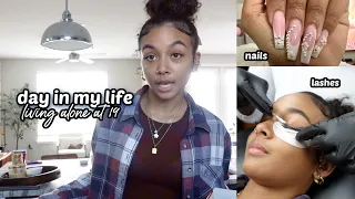 day in my life vlog + come with me to my appointments | living alone at 19