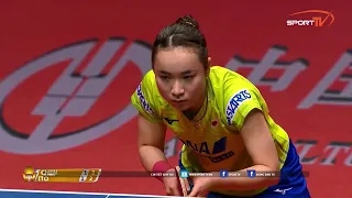 Chen Meng vs Mima Ito | Swedish Semifinal World Tour Grand Final 2019