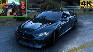 2020 BMW M8 Competition Coupé - Forza Horizon 5  (Steering Wheel + Shifter) Gameplay
