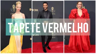 OS MAIS LINDOS LOOKS DO TAPETE VERMELHO DO EMMY AWARDS 2021