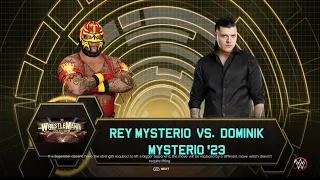 WWE 2K23 | Rey Mysterio vs. Dominik Mysterio | WrestleMania 39