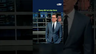 Watch Stephen Colbert give it to "ridiculous man" Peter Doocy of Fox News