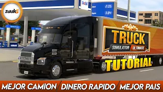 TUTORIAL AND TRICKS TO BE A MILLIONAIRE IN A LITTLE TIME |  TRUCK SIMULATOR ULTIMATE