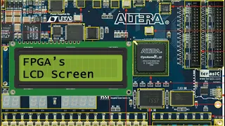 Interfacing the LCD Display on the FPGA (DE2-70) Board