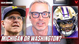 College Football Playoff Championship Preview: Washington-Michigan | Colin Cowherd CFP