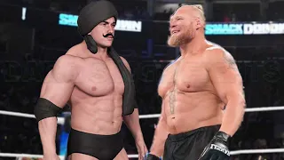 Dara Singh vs Brock Lesnar Match