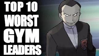 Top 10 Worst Pokémon Gym Leaders - Tamashii Hiroka