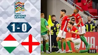 Hungary vs England All goals & highlights UEFA Nations League R1