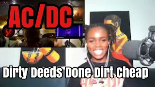 African Girl Reaction To AC/DC - Dirty Deeds Done Dirt Cheap (Live At River Plate, December 2009)