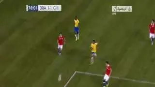Neymar Amazing Humiliate For Chile Goalkeeper 2013 HD Brazil vs Chile 2-1 19.11.2013