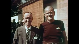 Laurel and Hardy 1956 LAST FOOTAGE