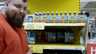 Eddie Hall Takes us Food Shopping in Tesco