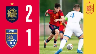 RESUMEN | España 2-1 Kosovo | Ronda Élite sub-19 | 🔴 SEFUTBOL