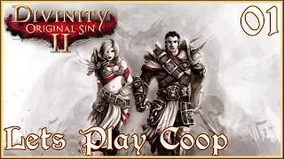 Lets Play DOS2 Co-op! Episode 01: The Ship! #DivinityOriginalSin2